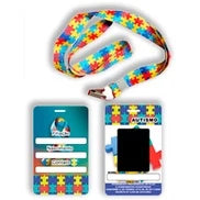 Documento de Identificação do Autista em PVC