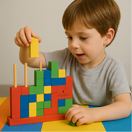 Blocos Pedagogicos Tetris FormaGênio - 50% OFF