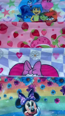 10 shortinho infantil feminino box calcinhas estampadas