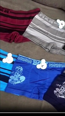 Kit 12 Cuecas Boxer Infantil
