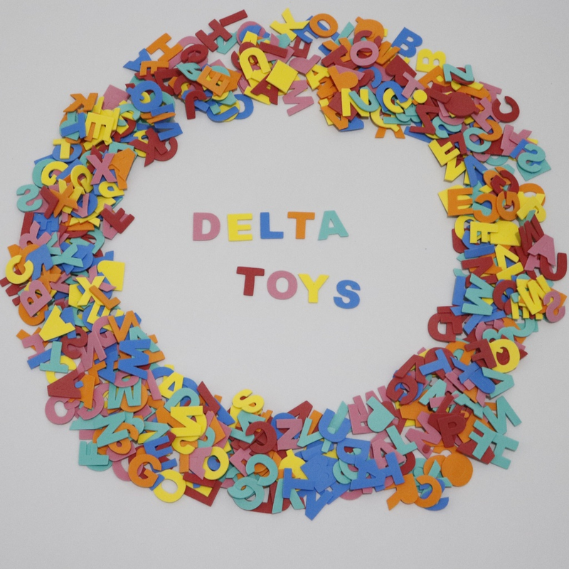 Kit Alfabeto Móvel em EVA Colorido 615 Letras Educativo e Divertido