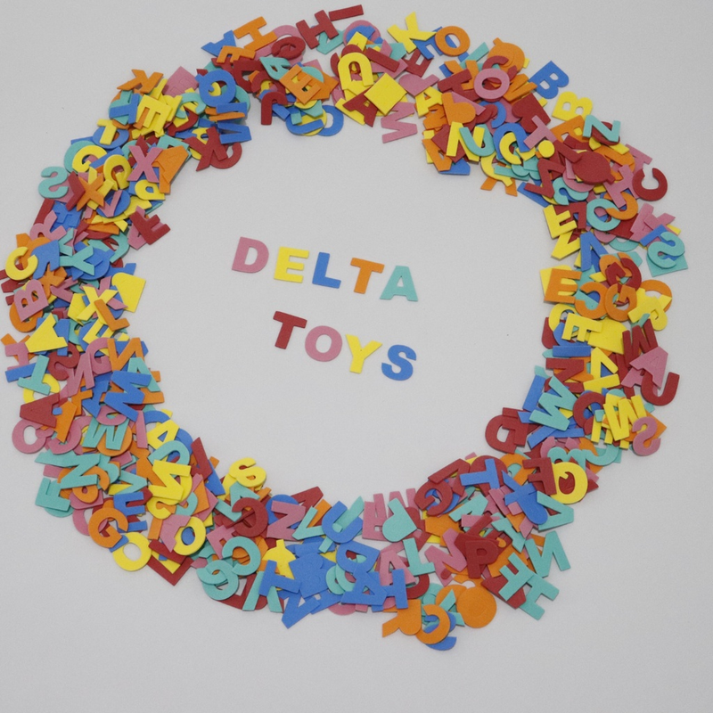 Kit Alfabeto Móvel em EVA Colorido 615 Letras Educativo e Divertido