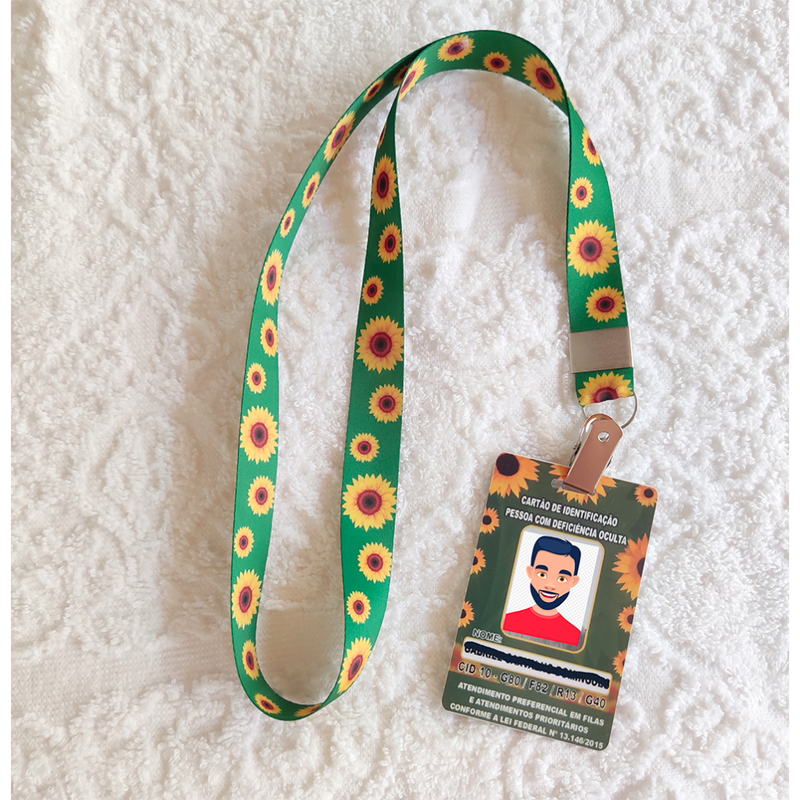 Documento de Identificação do Autista em PVC