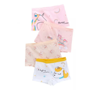 KIT 6 Calcinha Box Shortinho Feminina Menina Infantil Juvenil Boxer Calcinha Algodão Confortável Criança Estampa Sortida