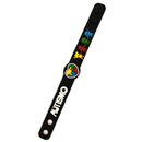 Pulseira Silicone Para Identificação Autismo Girassol