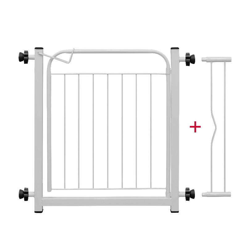 Portão Segurança Pet Grade Aramado de Proteção Para Crianças Cães e Outros Pets Acompanha Extensor de 10cm