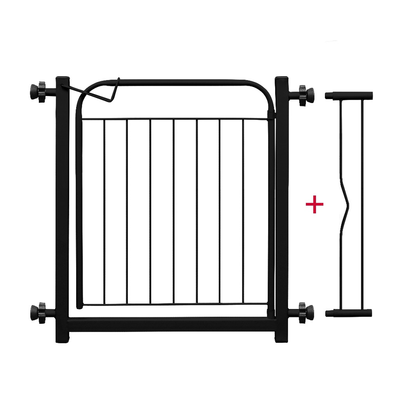 Portão Segurança Pet Grade Aramado de Proteção Para Crianças Cães e Outros Pets Acompanha Extensor de 10cm