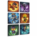 Kit 6 Quebra Cabeças