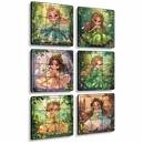 Kit 6 Quebra Cabeças