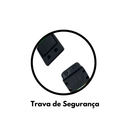 Pulseira Autismo Autista Dupla Face com Trava de Segurança