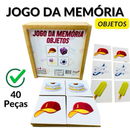 Jogo da Memoria 40 peças