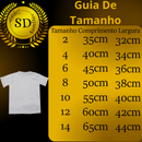 Camiseta Estampada Autista Helanca Alta Qualidade Dia Dia Leve Corrida Do Tamanho 2 ao 14