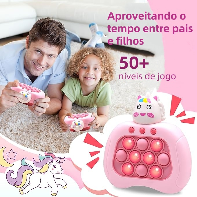 KIT1~KIT4 Fast Push Game Pop-it Eletronico Brinquedo Anti Stress Ansiedade para crianças e Jovens presente de festa
