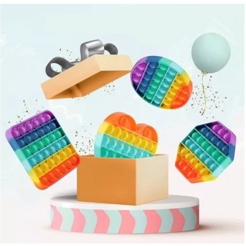 Brinquedo Silicone Anti Stress Sensorial Pop It