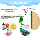 Quadro de Organização e Recompensa - Quadro De Rotina Infantil De Parede Atividade Para Incentivo