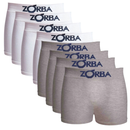 Kit com 10 Cuecas Zorba Boxer Algodão Sem Costura Infantil 678