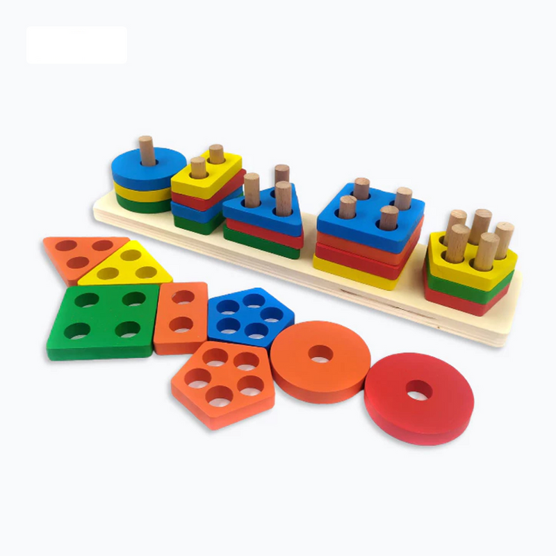 Brinquedo Pedagógico Educativo Musical Pedagógico Montessori Colorido Para Bebês Crianças Pequenas