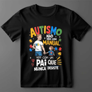 Camiseta Unissex Pai e Mãe Autista