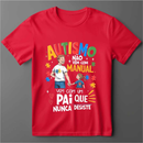 Camiseta Unissex Pai e Mãe Autista