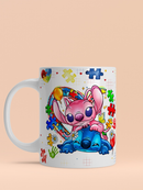 Caneca Stitch Autismo