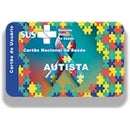 Documento de Identificação do Autista em PVC