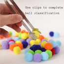 Kids Fine Motor Skills Clip Ball Toy Toddler Tigelas De Classificação De Cores Pré-Escolar Contando Brinquedos De Aprendizagem Precoce Montessori