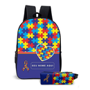 Mochila Escolar com Estojo
