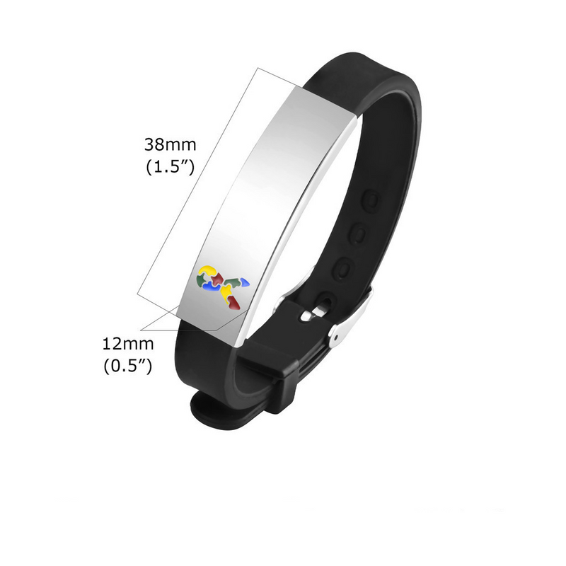 Pulseira Personalizada em Aço Inoxidável