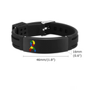 Pulseira Personalizada em Aço Inoxidável